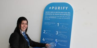 EHTP promove recolha de garrafas de plástico para obra de arte ecológica