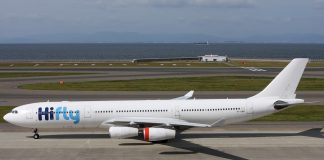 A340 da Hi Fly descola hoje de Beja para ir buscar equipamento médico à China