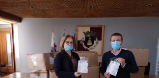 Empresa mineira doou 9000 máscaras à Câmara de Aljustrel