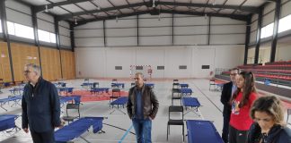 Autarquia de Alcácer instala segundo hospital de campanha, no Torrão