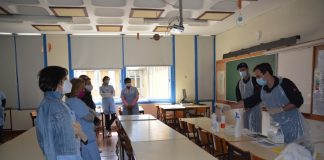 Marinha dá formação em higienização nas escolas de Santiago do Cacém