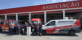Bridgestone faz doação aos Bombeiros Voluntários de Alcochete