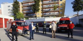 Câmara do Barreiro celebra protocolos com bombeiros