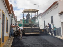 Moura reabilita os pavimentos do concelho de Moura