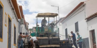 Moura reabilita os pavimentos do concelho de Moura