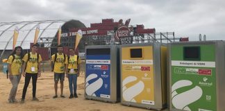 Amarsul recolheu nos festivais da península 28 toneladas de resíduos para reciclar
