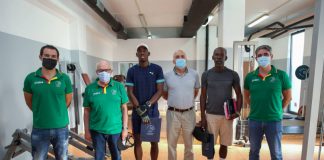 Presidente do Comité Olímpico visita Pedro Pichardo em Setúbal