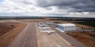 Hangar para manutenção de aviões em Beja começa a funcionar em outubro