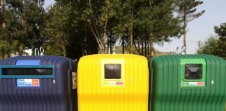 Recolha de cartão, plástico e metal na Amareleja