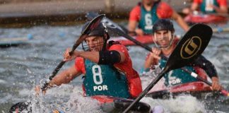 Campeonatos nacionais de kayak-polo em Setúbal