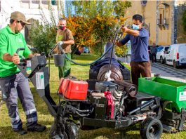 Moura testa sistema inovador de eficiência hídrica nos espaços verdes