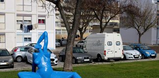 Setúbal restaura peça escultórica “Mulher Azul”