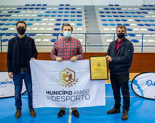Odemira recebe distinção de “Município Amigo do Desporto”