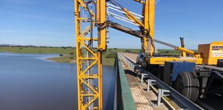 Municípios de Moura e Mourão promovem inspeção a ponte com fissuras