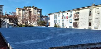 Substituição de cobertura com amianto na Escola Humberto Delgado concluída