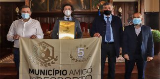 Setúbal é “Município Amigo do Desporto” pelo quinto ano consecutivo
