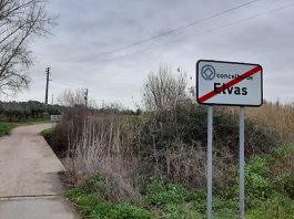 Elvas requalifica estrada da Amoreirinha