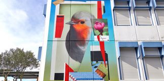 Arte urbana assinala na Básica de Azeitão o mês das alterações climáticas