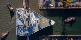 Lisnave repara navio sísmico topo de gama
