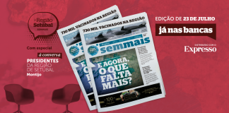 Capa do jornal Semmais desta semana