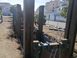 Simarsul avança com trabalhos de construção do Emissário de Cárcamo Lobo