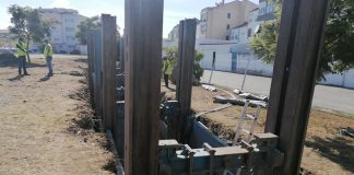 Simarsul avança com trabalhos de construção do Emissário de Cárcamo Lobo