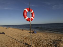 Delegação dinamarquesa de Salvamento Aquático em Grândola