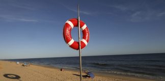 Delegação dinamarquesa de Salvamento Aquático em Grândola
