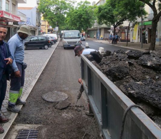 Câmara de Setúbal investe 60 mil euros na repavimentação de ruas do centro da cidade