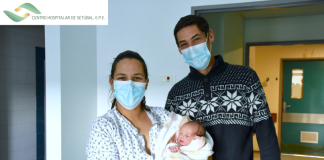 Leonor foi a primeira bebé a nascer no Hospital de Setúbal em 2023