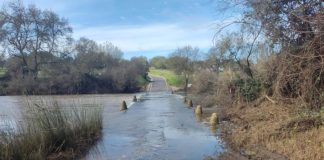 Duas pontes interditadas em Avis por subida de caudal de ribeira