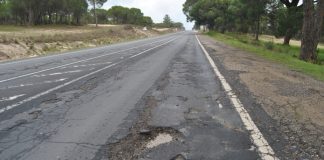 Utentes exigem reparação de Estrada Nacional 120 em Santiago do Cacém