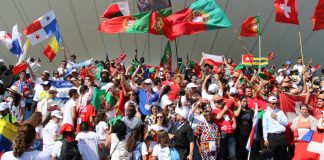 Mais de 2 mil peregrinos no Barreiro para as JMJ