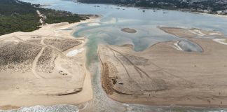 Trabalhos para reabertura da Lagoa de Albufeira arrancam esta segunda-feira
