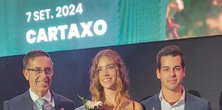 Rainha das Vindimas de Palmela de 2023 alcançou faixa de Miss Simpatia Territórios Vinhateiros