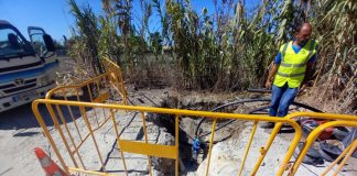 Serviços Municipalizados prolongam rede de água em Azeitão