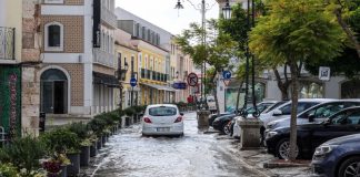 Marés vivas provocaram pequenas inundações em Setúbal