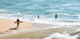 Lagoa de Santo André abre ao mar para renovação da água e espécies de peixes