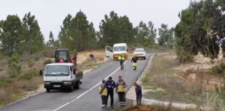 Deslizamento de terras corta estrada e cabos que fornecem energia ao hospital de Azeitão