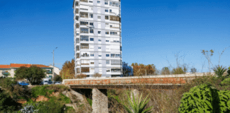 Ponte pedonal no Barreiro interditada por motivos de segurança