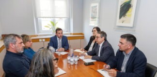 SIMARSUL e Câmara da Moita reforçam valorização ambiental de Alhos Vedros Reuniao