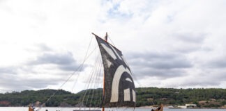 Embarcação viking “Orkan” fez escala em Setúbal durante viagem pela costa portuguesa Chegada embarcação Viking Orkan 2026 (1)
