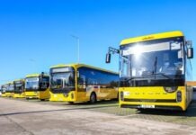 Um terço dos autocarros da margem Sul já são elétricos ou a gás Apresentacao Nova Frota Autocarros Eletricos Carris 2025